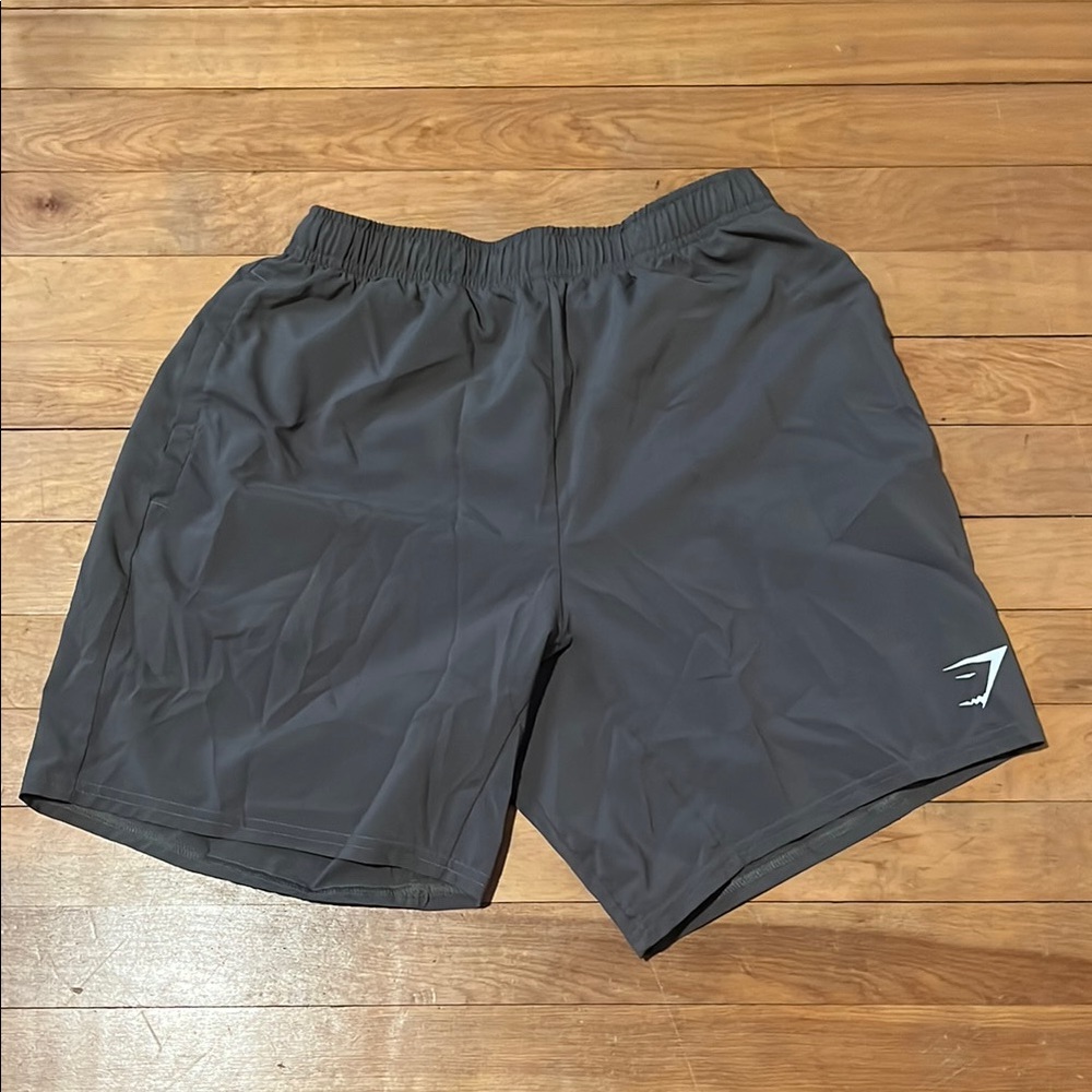 Men's Dark Green Gymshark Athletic Shorts